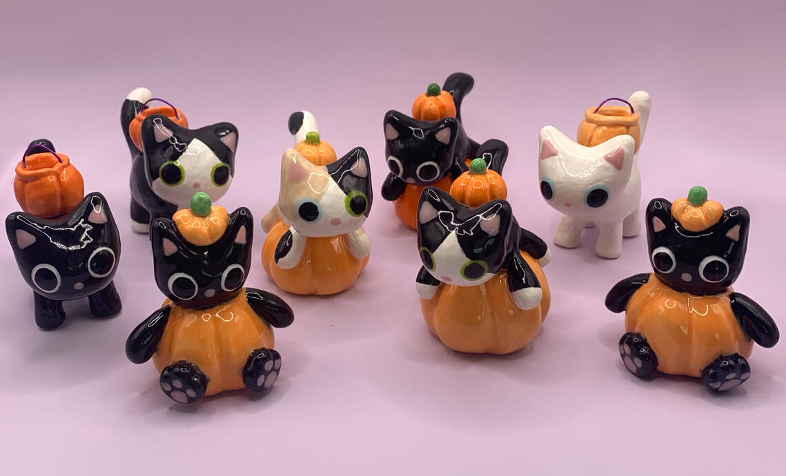 Halloween ceramics